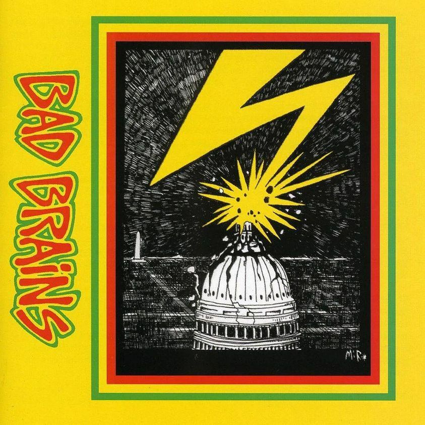 黑膠唱片Bad Brains - S/T (Yellow With Black Vinyl)