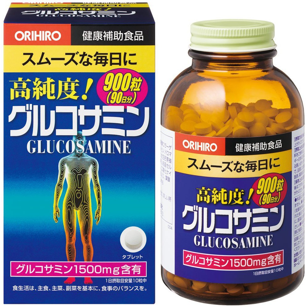 日本製 ORIHIRO 葡萄糖胺錠 (900粒/瓶) 3個月份 代購