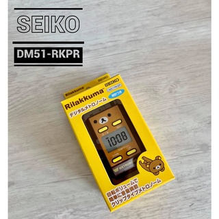 【古點子樂器】SEIKO DM-51 拉拉熊節拍器 限定版 DM51RKP DM51RKBR袖珍型夾式電子節拍器
