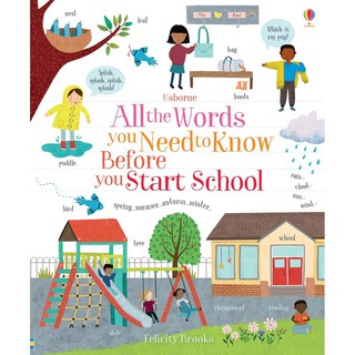 All the Words You Need to Know Before You Start School 英文童書