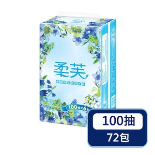 柔芙優質抽取式衛生紙 100抽x10包x10袋 柔芙 花紋連續抽取式 100抽x6包x12袋可刷卡 電子 蝦皮購物
