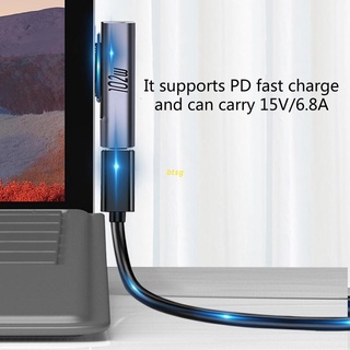 btsg QUU 102W 15V/3A USB C Type C母頭適配器PD快充插頭兼容Surface Pro 3
