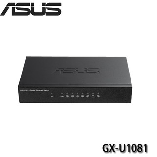 【MR3C】含稅附發票 ASUS 華碩 GX-U1081 8埠 Gigabit交換器