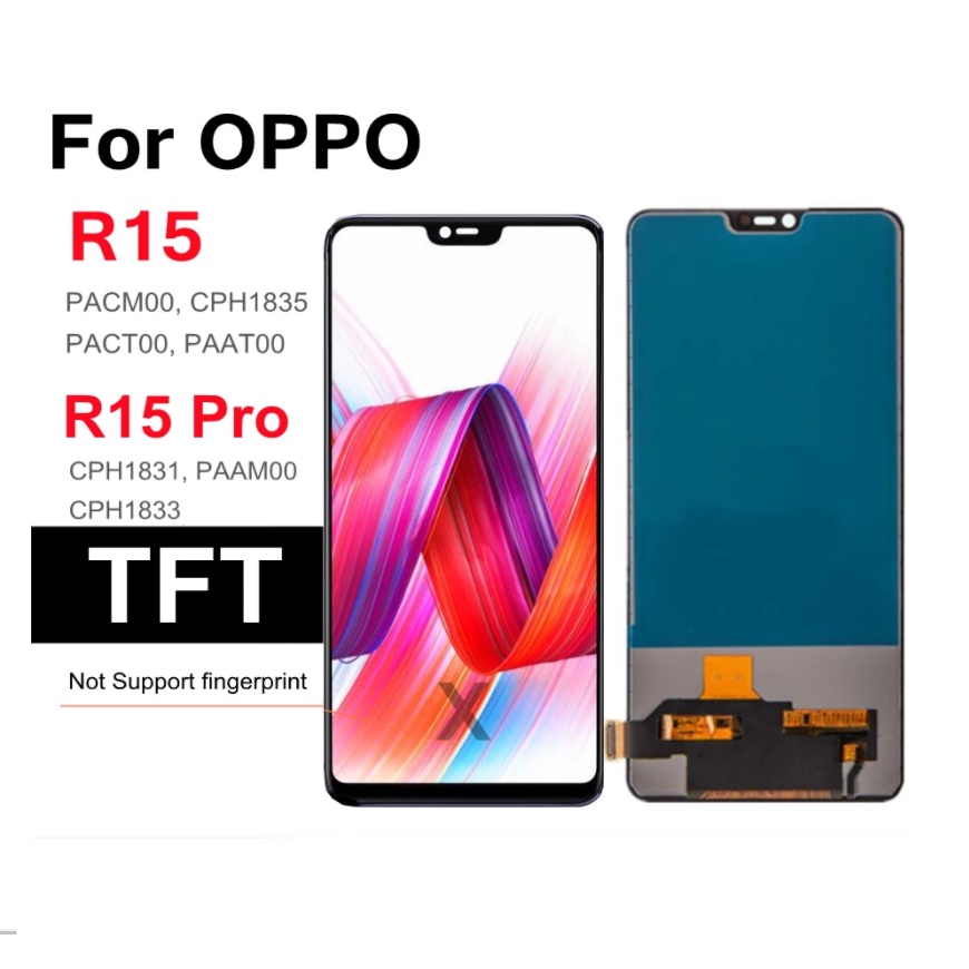 OLED螢幕總成兼容Oppo R15 R15 Pro LCD 顯示屏 屏幕總成 液晶觸控面板