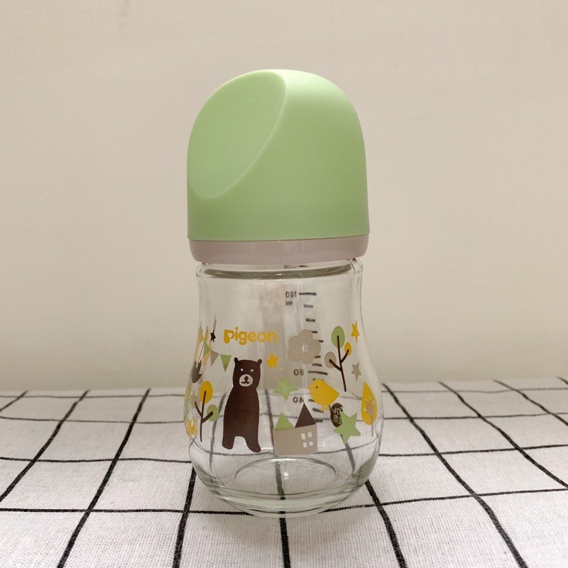 ［日本帶回］貝親 pigeon 設計款母乳實感玻璃奶瓶 160ml