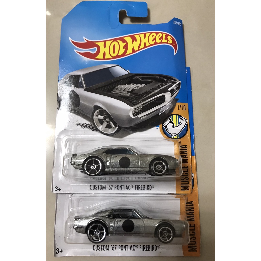 風火輪 Hot Wheels CUSTOM'67 PONTIAC FIREBIRD 美泰兒 合金車 1801