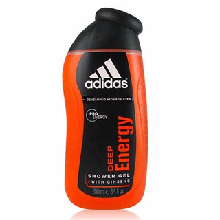 ADIDAS愛迪達 男性雙效沐浴膠 250ml -Deep Energy完美勁能【香水會社】