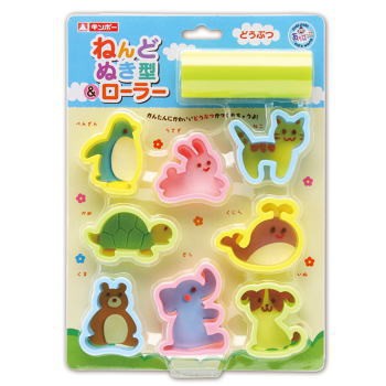 「預購」日本銀島 動物黏土模型