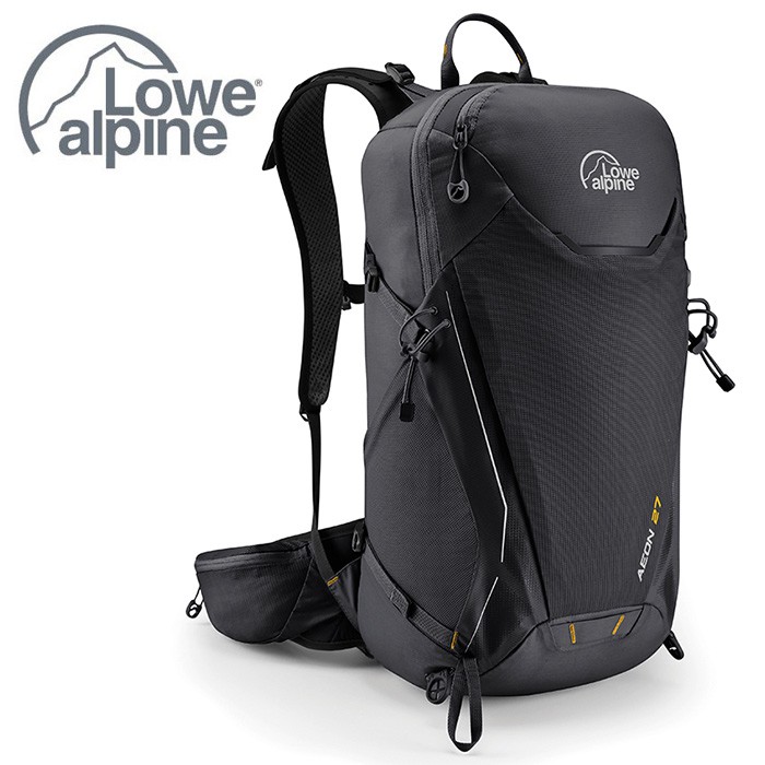 【Lowe Alpine 英國】Aeon 27 輕量登山背包 健行背包 旅行背包 煤炭黑 (FTE64)