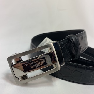 Crocodile 鱷魚 皮件專櫃 義大利進口牛皮35mm自動皮帶 臺灣製造 0101-25001-01 $2600