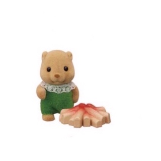 全新品 森林家族 寶寶露營系列 海狸寶寶&篝火