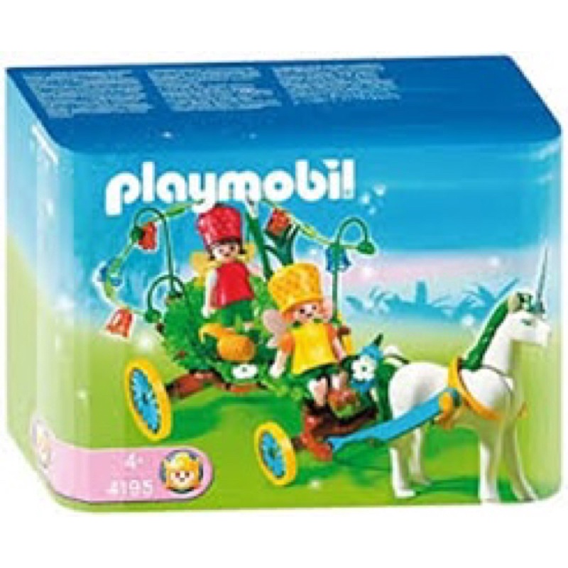 Playmobil4195絕版收藏草莓鳳梨仙子與獨角獸配件