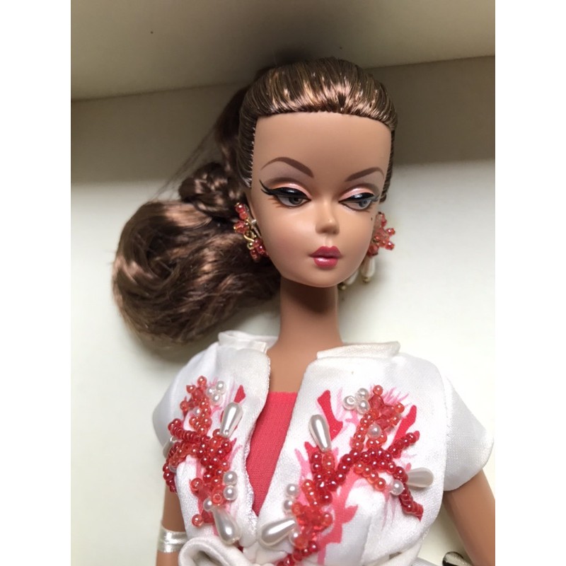 【 Barbie 】收藏型名模芭比—Palm Beach Coral Silkstone Fashion model