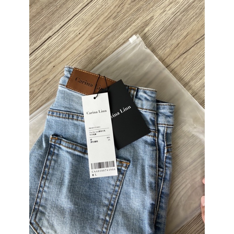 Carina Linn shorts jeans 高腰牛仔褲 短褲