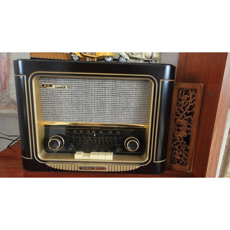 📻限量古早收藏品📻Tecsun/德生 全新收音機 1959年復刻版
