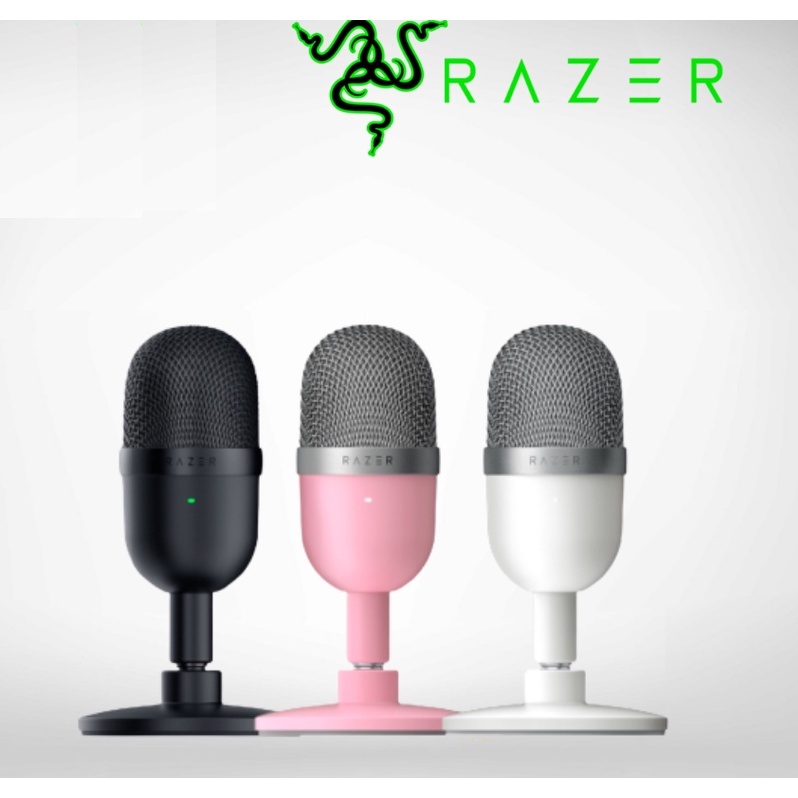 Razer Seiren 迷你 USB 流麥克風精確超心拾音器超緊湊構建專業錄音質量