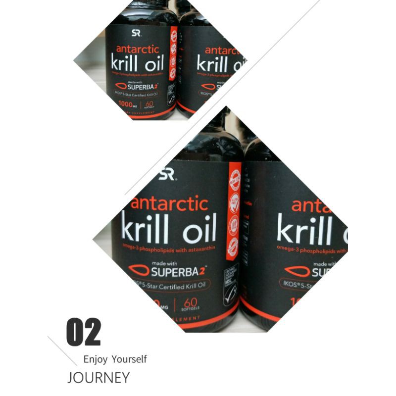 🇺🇸sports Research,南極磷蝦油，1,000 毫克,krill oil，60顆裝