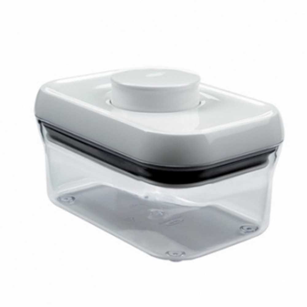 OXO POP保鮮收納盒(白色長方型 500ml)