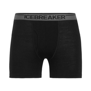 【Icebreaker】男 Anatomica四角開口內褲-BF150/黑/灰黑/黑灰條紋/橄欖綠 103030