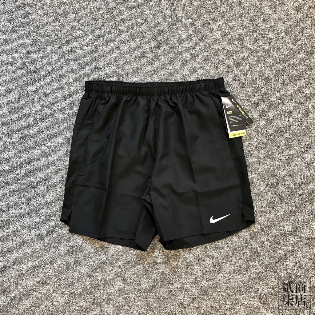 (貳柒商店) NIKE Challenger Dry 男款 黑色 慢跑 短褲 運動褲 反光 訓練 CZ9069-010