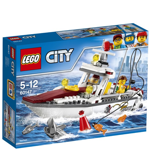 ★TOMOHIME★ 保證正版 LEGO 絕版樂高 60147 CITY 城市系列 釣魚船 漁船快艇