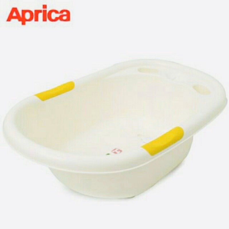Aprica 感溫式 寶寶沐浴澡盆 〽️可調式沐浴網椅