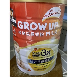 桂格三益菌成長奶粉1500g(1-4歲)