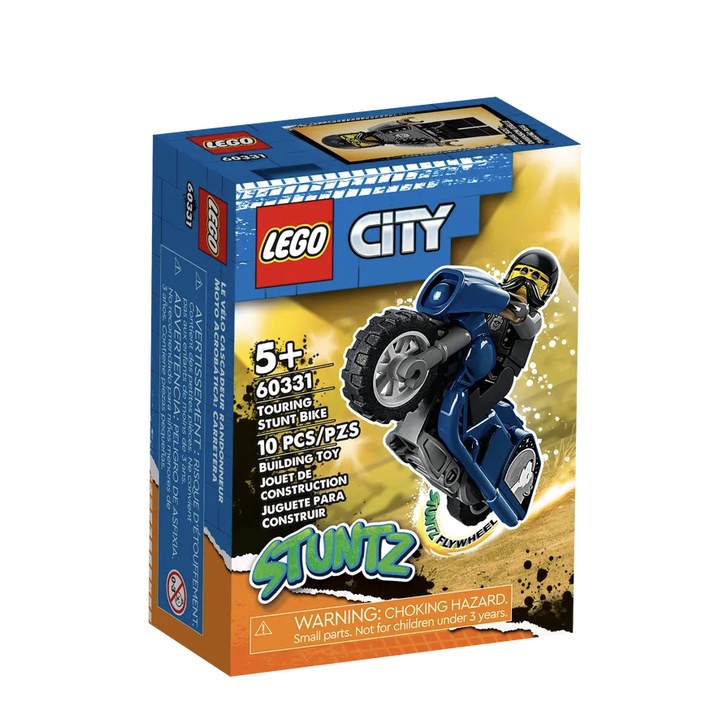 『現貨』LEGO 60331	City-巡迴特技摩托車  盒組 【蛋樂寶】