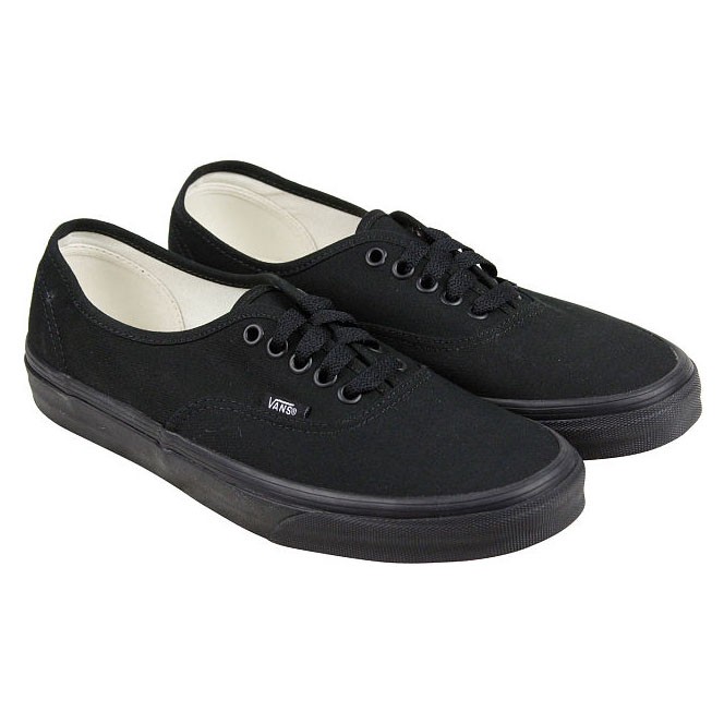 VANS VN000EE3BKA C010111 AUTHENTIC SHOES 基本款 帆布鞋 (全黑) 化學原宿