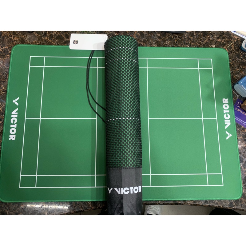 凱將體育羽球專業店 勝利victor C P0042 羽球場造型兩用桌墊滑鼠桌墊滑鼠墊 蝦皮購物