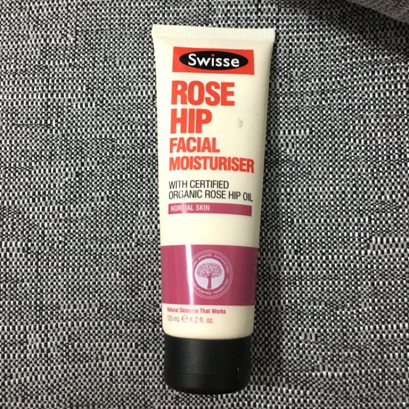 澳洲代購 Swisse Rose hip Facial Moisturiser 有機認證玫瑰果油保濕面霜125ml 現貨