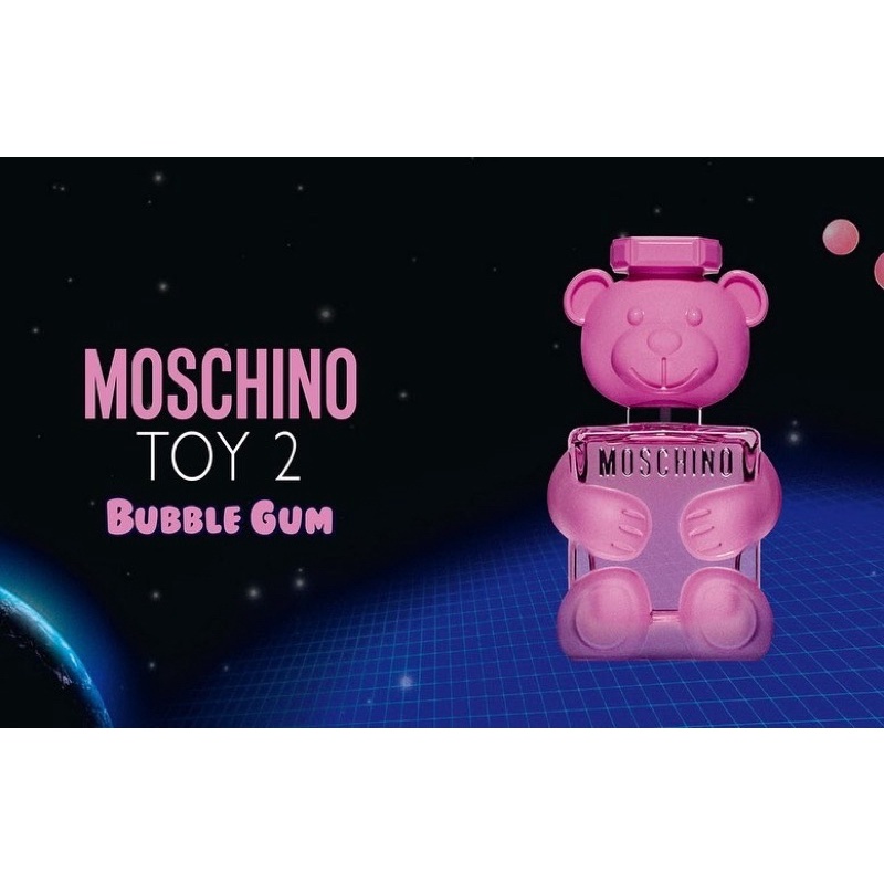 【j.one_tw】MOSCHINO Bubble Gum泡泡熊女性淡香水