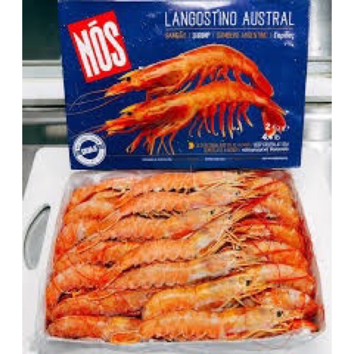 鮮味 知名品牌nos 天使紅蝦l2 盒 2公斤大包裝也太好吃了 蝦皮購物