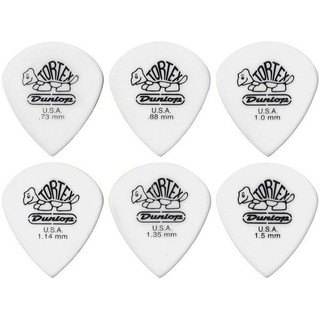 DUNLOP Tortex Jazz III White 民謠吉他/電吉他 PICK 彈片(速彈型) [唐尼樂器]