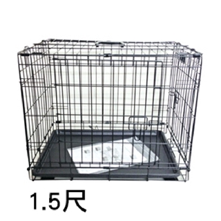 ★Petshop寵物網★SIMPLY烤漆摺疊籠-黑(1.5尺/2尺/2.5尺/3尺)