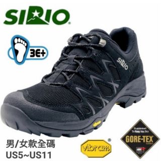 SIRIO 男/女款 Gore-Tex短筒3E+楦輕量登山健行鞋 運動鞋 PF116BL