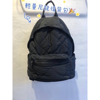 《class.18⭐️》🔴現貨➰❇️韓國尼龍後揹包/輕量尼龍菱格後揹包/旅行包/媽媽包/輕量/尼龍