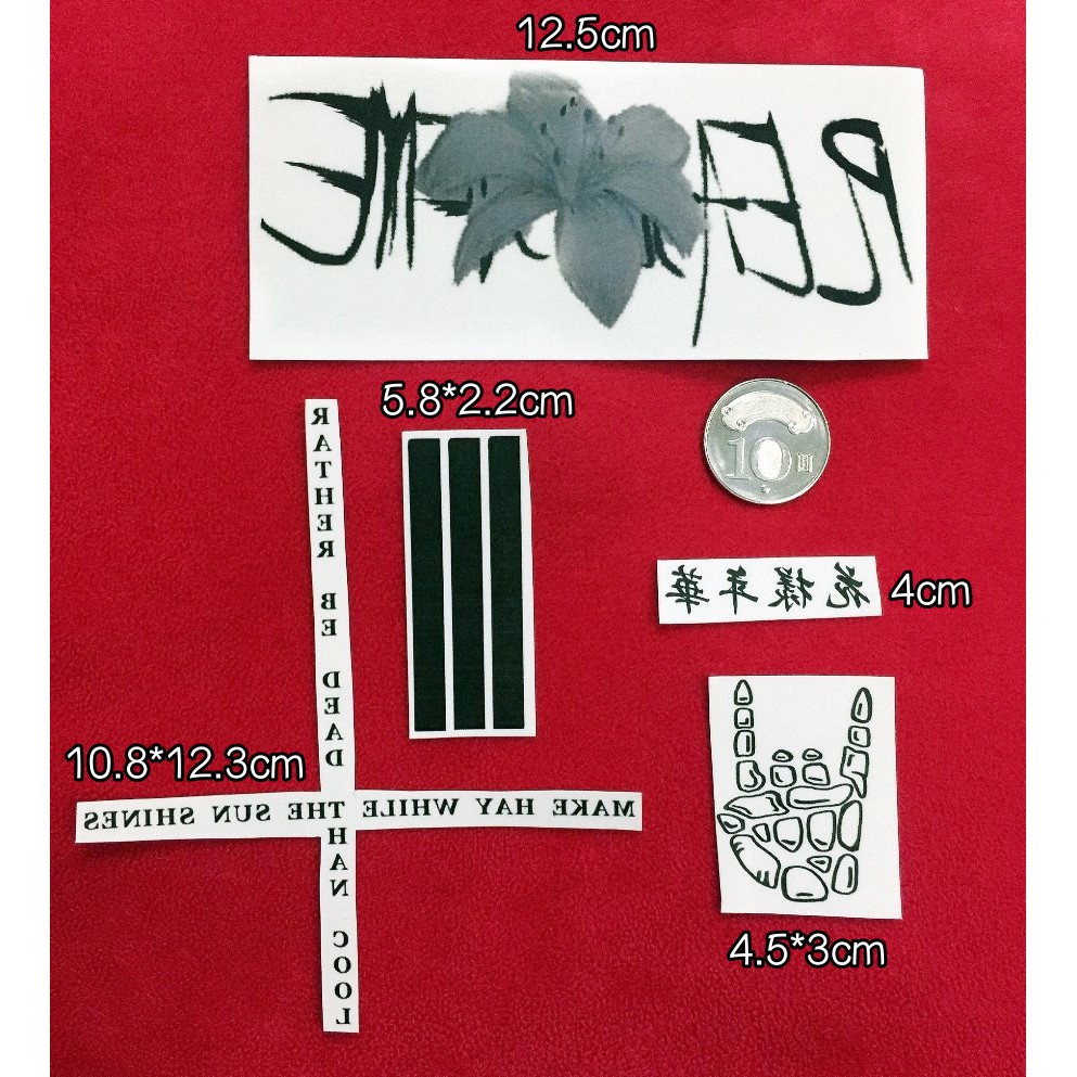 現貨 Bts 防彈少年團田柾國手臂花臂刺青紋身貼紙tattoo 老虎花花樣年華 蝦皮購物
