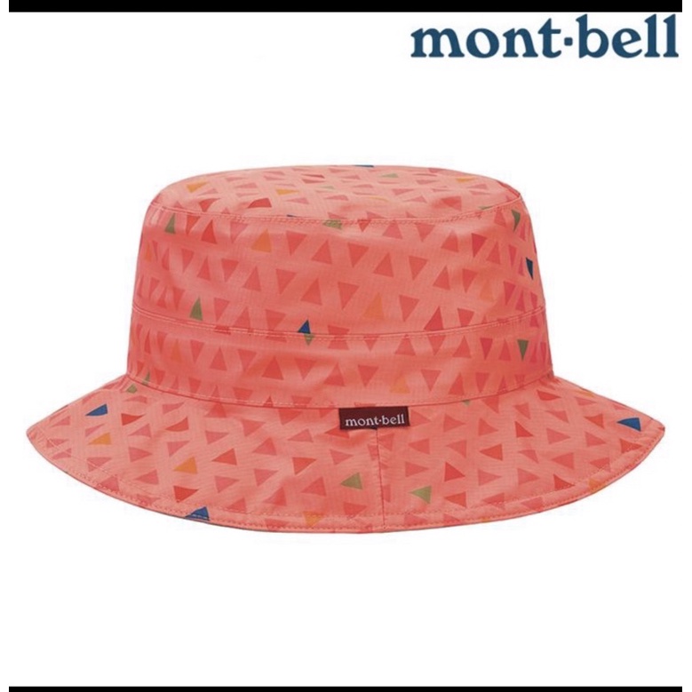 mont-bell防水Gore-Tex漁夫帽橘色M號二手