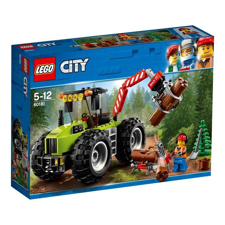 【積木樂園】 樂高 LEGO 60181 CITY系列 森林拖拉機