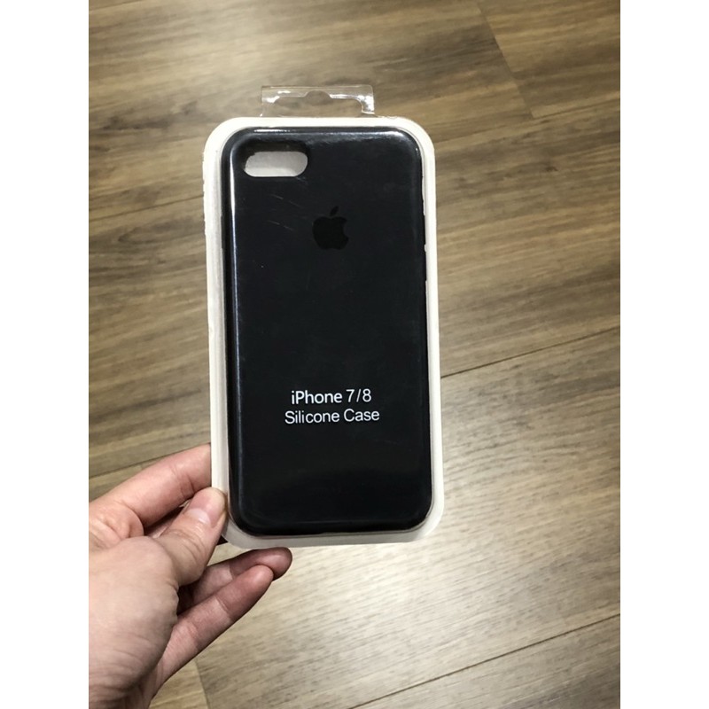 全新❤️素色全包手機殼 IPhone 7/8 炭灰黑
