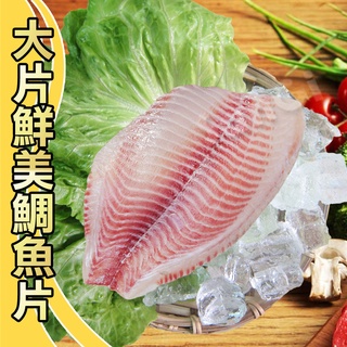 【賣魚的家】大片鮮美鯛魚片 (200-250g/片)【可超取】