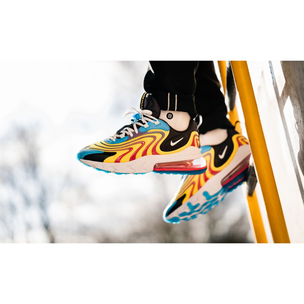 【S.M.P】Nike Air Max 270 React ENG 黃藍 CD0113-400