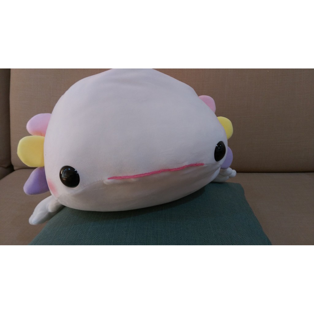日本景品全新六角恐龍蠑螈山椒魚抱枕 蝦皮購物