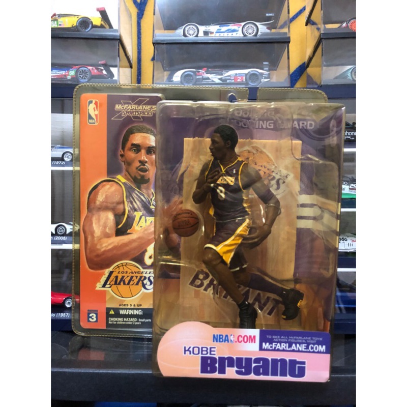 🇺🇸GI.JOE🌟McFarlane麥法蘭NBA湖人 Kobe Bryant 3代 紫衣 紫色 原版 人偶 公仔