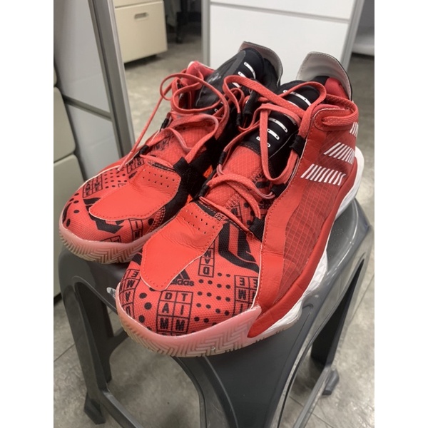 Dame 6 GCA 尺寸 US9.5 ［8成新］adidas Damian Lillard籃球鞋
