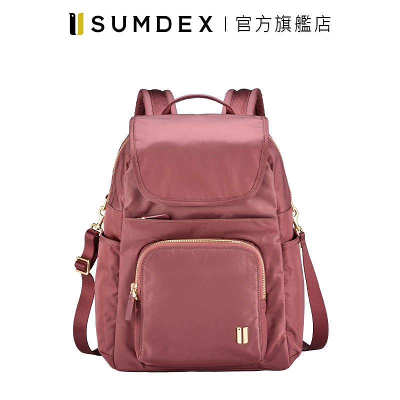 Sumdex｜都會三用後背包 NOD-765CR 紅色 官方旗艦店