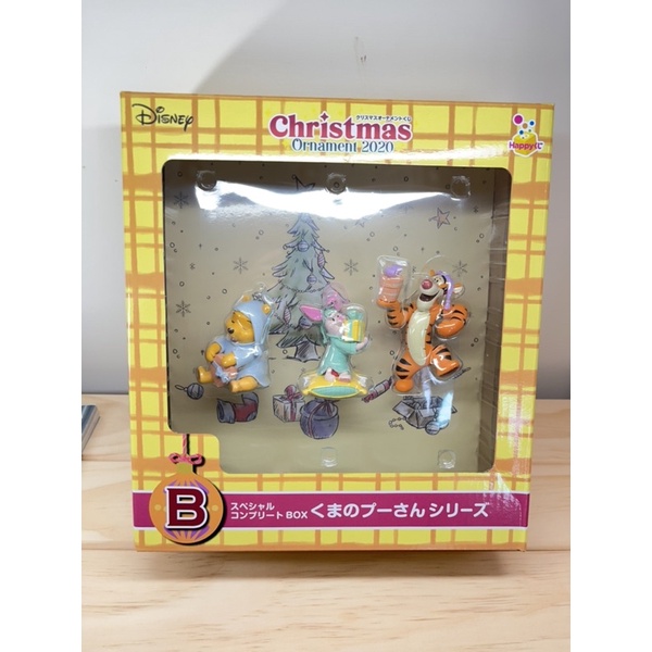 小熊維尼 維尼 Winnie the pooh 一番賞 B賞 聖誕 聖誕節 吊飾 擺飾  老物 收藏 迪士尼 2020