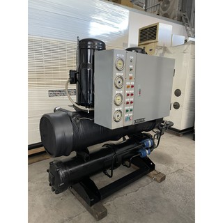 【臺灣空調】中古整新東元20噸冰水機(電壓220v現貨2臺)日立.堃霖.鑫國.空調裝置主機買賣.專業冷氣工程規劃承攬施工