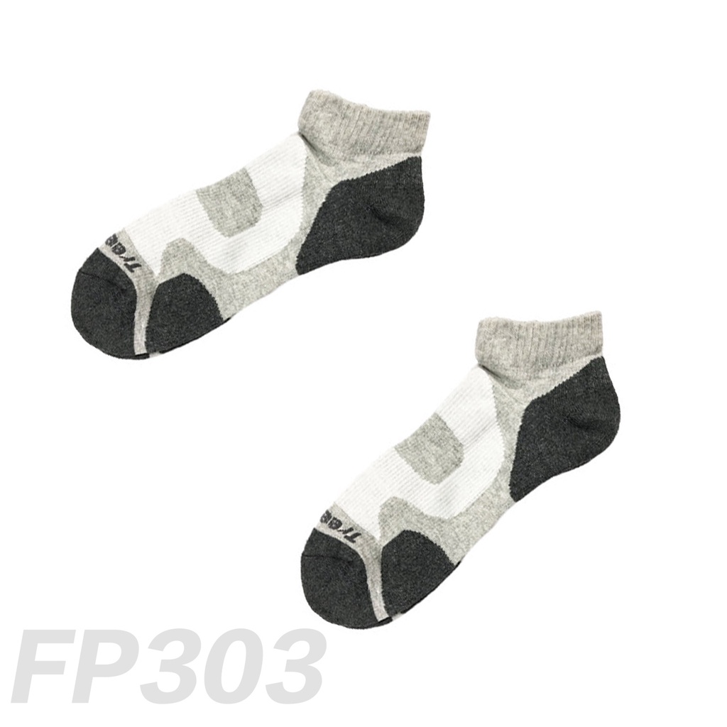 足立康TreeCom除臭襪 波紋運動型減壓低筒襪 襪子男款 型號FP303（灰色）
